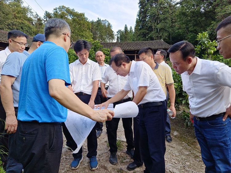高速集團總工程師周棟梁檢查洞庭溪沅水特大橋項目前期工作.jpg